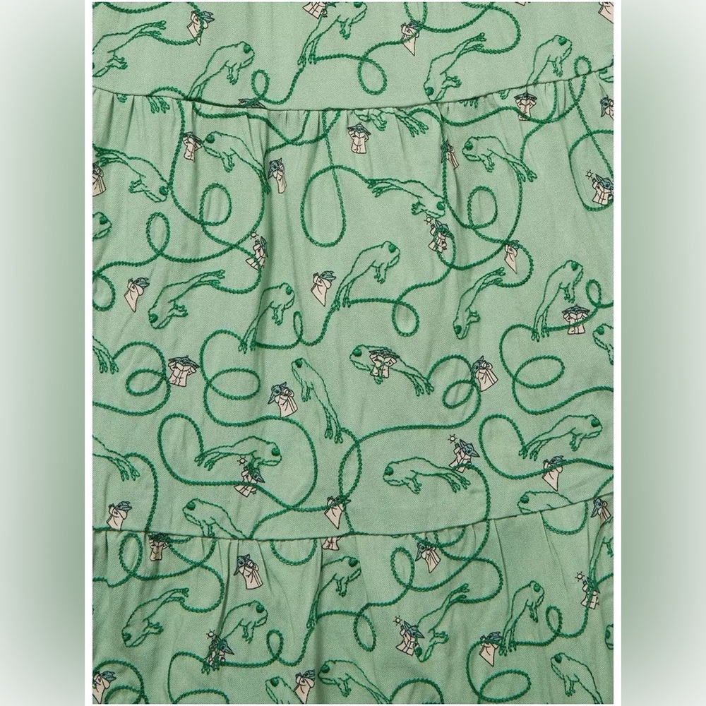 Her Universe Green Midi Skirt - Picture 3 of 4